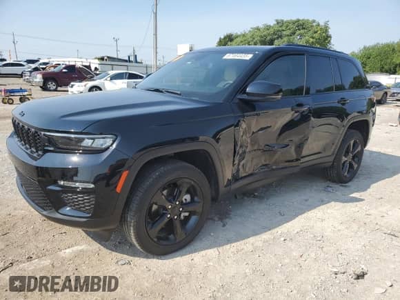 2024 Jeep Grand Cherokee Limited with VIN 1C4RJHBG8RC121366, listed as a Copart auction lot 67464435 with Not provided miles and Salvage title. Bid and sale history available at DreamBid. Image 1.