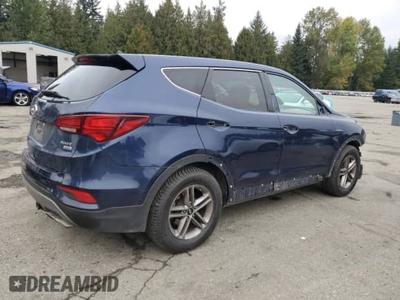 2018 Hyundai Santa Fe 2.4L с VIN 5XYZTDLB4JG571442, выставлен на аукционе Copart как лот 85310915 с пробегом 129 159 миль миль и Списание • Salvage title. История ставок и продаж доступна на DreamBid. Изображение 3.