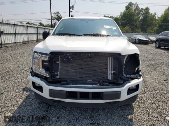 2020 Ford F-150 XL with VIN 1FTEW1EP2LFB41332, listed as a Copart auction lot 67177945 with 41,889 mi miles and Salvage title. Bid and sale history available at DreamBid. Image 5.