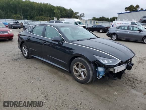 2023 Hyundai Sonata SE with VIN KMHL24JA4PA249729, listed as a Copart auction lot 85298335 with 37,541 mi miles and Salvage title. Bid and sale history available at DreamBid. Image 4.
