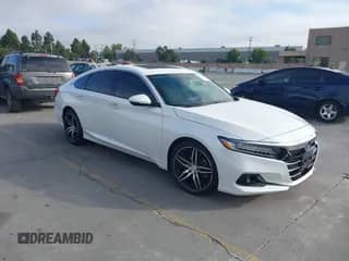 2021 Honda Accord Touring с VIN 1HGCV2F98MA000023, выставлен на аукционе IAAI как лот 43029769 с пробегом 21 190 миль миль и . История ставок и продаж доступна на DreamBid. Изображение 1.