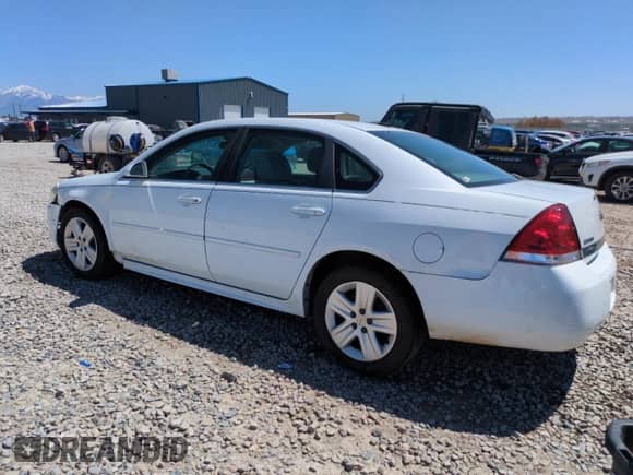 2011 Chevrolet Impala LS Fleet with VIN 2G1WF5EK9B1214498, listed as a Copart auction lot 57445925 with 296,901 mi miles and Salvage title. Bid and sale history available at DreamBid. Image 2.