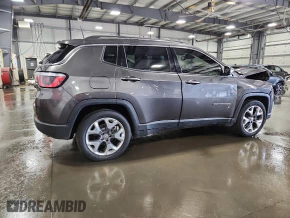 2020 Jeep Compass Limited с VIN 3C4NJCCB3LT179725, выставлен на аукционе Copart как лот 80908555 с пробегом 115 217 миль миль и Списание • Salvage title. История ставок и продаж доступна на DreamBid. Изображение 3.