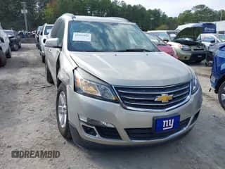 2014 Chevrolet Traverse LT with VIN 1GNKRHKD8EJ170547, listed as a IAAI auction lot 43415161 with 127,000 mi miles and . Bid and sale history available at DreamBid. Image 1.