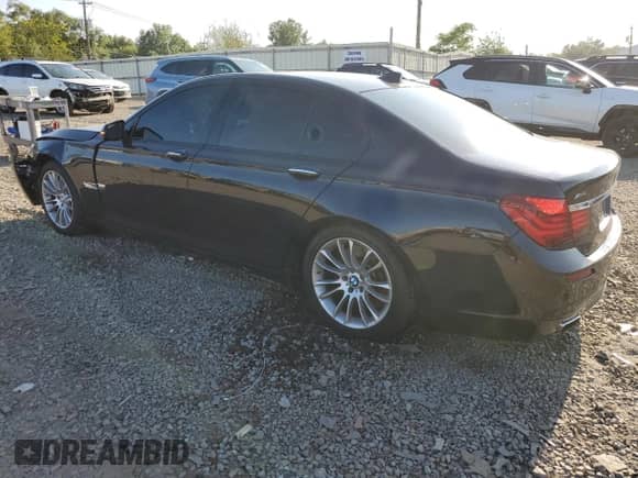 2015 BMW 7 Series 750i xDrive with VIN WBAYB6C55FD966172, listed as a Copart auction lot 68446414 with 57,441 mi miles and Salvage title. Bid and sale history available at DreamBid. Image 2.