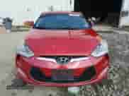 2013 Hyundai Veloster w/Black Int z VIN KMHTC6AD5DU088630, wystawiony jako Copart lot #80093115 z przebiegiem 76 327 mil mil oraz Szkoda całkowita • Salvage title. Historia ofert i sprzedaży dostępna na DreamBid. Obrazek 5.