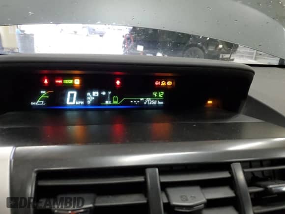 2012 Toyota Prius Two with VIN JTDZN3EU3C3131920, listed as a Copart auction lot 90020645 with 273,581 mi miles and Clean title. Bid and sale history available at DreamBid. Image 9.