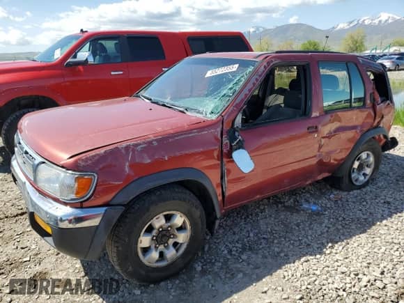 1998 Nissan Pathfinder XE with VIN JN8AR05Y4WW255611, listed as a Copart auction lot 55272355 with 204,574 mi miles and Non repairable. Bid and sale history available at DreamBid. Image 1.