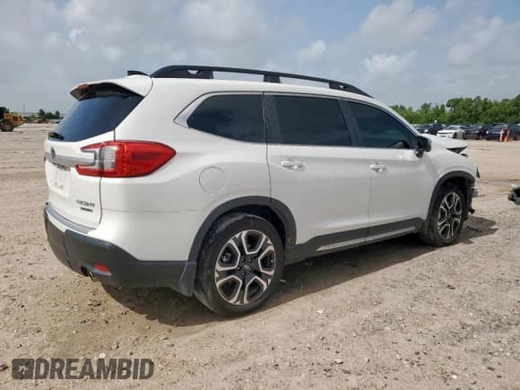 2023 Subaru Ascent Limited with VIN 4S4WMAUD4P3415313, listed as a Copart auction lot 62785155 with 25,705 mi miles and Salvage title. Bid and sale history available at DreamBid. Image 3.