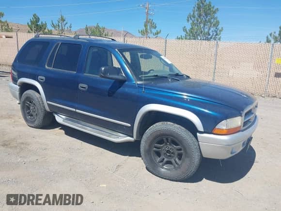 2002 Dodge Durango with VIN 1B4HS58Z42F186409, listed as a IAAI auction lot 42935962 with Not provided miles and . Bid and sale history available at DreamBid. Image 1.