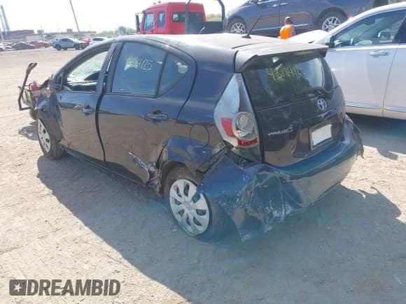 2012 Toyota Prius One z VIN JTDKDTB37C1502198, wystawiony jako IAAI lot #43184125 z przebiegiem 132 906 mil mil oraz . Historia ofert i sprzedaży dostępna na DreamBid. Obrazek 3.