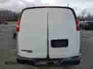 2015 Chevrolet Express Cargo with VIN 1GCWGGCF2F1139631, listed as a Copart auction lot 87158374 with 202,457 mi miles and Salvage title. Bid and sale history available at DreamBid. Image 6.