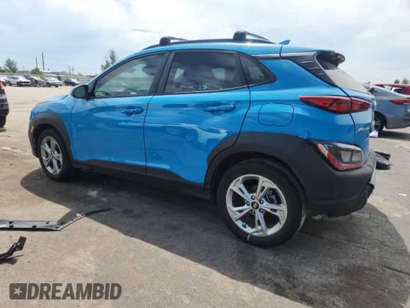 2023 Hyundai Kona SEL с VIN KM8K62AB6PU954849, выставлен на аукционе Copart как лот 80886485 с пробегом 33 399 миль миль и На запчасти • Non repairable. История ставок и продаж доступна на DreamBid. Изображение 2.