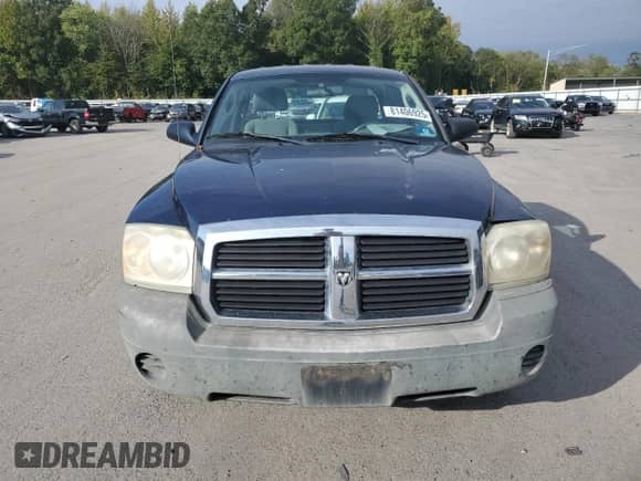 2006 Dodge Dakota ST with VIN 1D7HE22K96S707826, listed as a Copart auction lot 81406925 with 189,072 mi miles and Salvage title. Bid and sale history available at DreamBid. Image 5.
