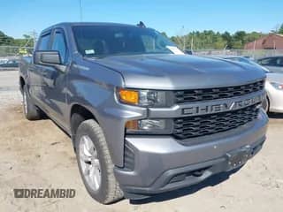 2021 Chevrolet Silverado 1500 Custom with VIN 3GCPYBEK8MG455421, listed as a IAAI auction lot 43044337 with 58,608 mi miles and . Bid and sale history available at DreamBid. Image 1.