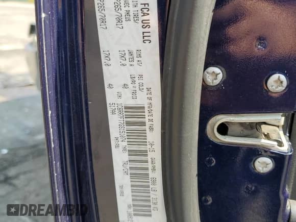 2016 Ram 1500 ST with VIN 1C6RR7FT7GS151074, listed as a Copart auction lot 71435975 with 143,332 mi miles and Salvage title. Bid and sale history available at DreamBid. Image 12.