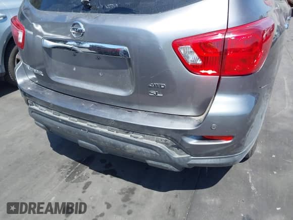 2019 Nissan Pathfinder SV with VIN 5N1DR2MM2KC606350, listed as a IAAI auction lot 41969036 with 103,478 mi miles and . Bid and sale history available at DreamBid. Image 6.