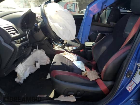 2018 Subaru WRX STI with VIN JF1VA2N62J9839811, listed as a Copart auction lot 69316415 with Not provided miles and Salvage title. Bid and sale history available at DreamBid. Image 7.