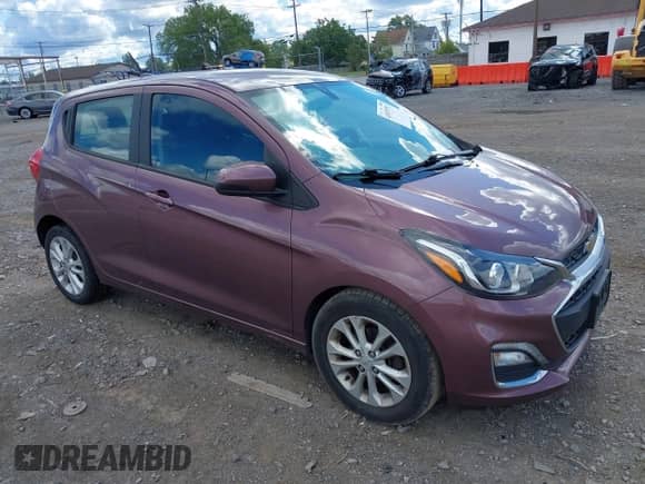 2019 Chevrolet Spark LT with VIN KL8CD6SA2KC705998, listed as a IAAI auction lot 43079753 with 118,886 mi miles and . Bid and sale history available at DreamBid. Image 1.