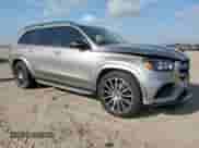 2023 Mercedes-Benz GLS 450 with VIN 4JGFF5KE4PA944575, listed as a Copart auction lot 63399625 with 10,354 mi miles and Salvage title. Bid and sale history available at DreamBid. Image 4.