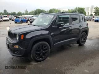 2017 Jeep Renegade Altitude with VIN ZACCJBBH8HPE98057, listed as a Copart auction lot 64422685 with 116,112 mi miles and Salvage title. Bid and sale history available at DreamBid. Image 1.