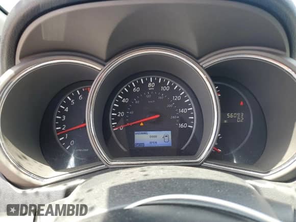 2014 Nissan Murano with VIN JN8AZ1FY5EW302664, listed as a Copart auction lot 57098735 with 56,093 mi miles and Salvage title. Bid and sale history available at DreamBid. Image 9.