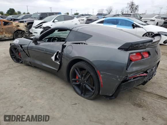 2016 Chevrolet Corvette 3LT z VIN 1G1YF2D78G5122230, wystawiony jako Copart lot #53842935 z przebiegiem Nie podano mil oraz Szkoda całkowita • Salvage title. Historia ofert i sprzedaży dostępna na DreamBid. Obrazek 2.