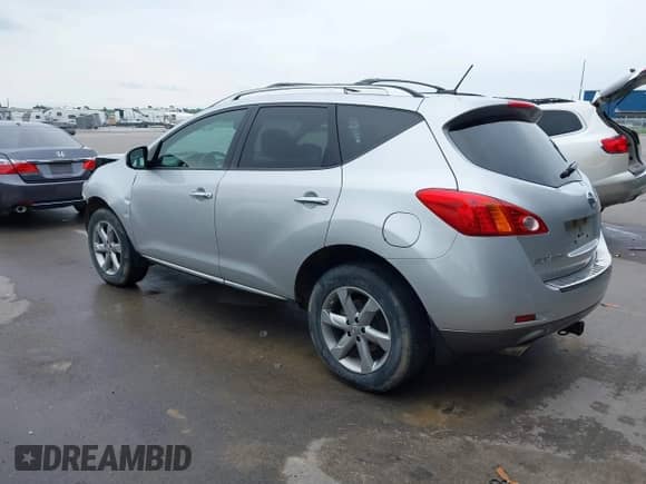 2009 Nissan Murano SL with VIN JN8AZ18W19W213207, listed as a IAAI auction lot 42837284 with 168,849 mi miles and . Bid and sale history available at DreamBid. Image 3.