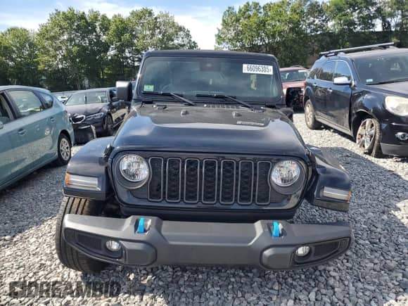 2024 Jeep Wrangler Sport S с VIN 1C4RJXN63RW218213, выставлен на аукционе Copart как лот 66096305 с пробегом 15 386 миль миль и Списание • Salvage title. История ставок и продаж доступна на DreamBid. Изображение 5.