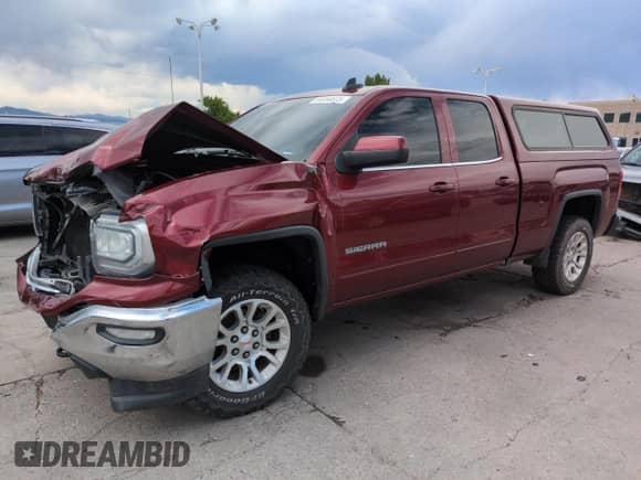 2016 GMC Sierra 1500 SLE с VIN 1GTV2MEC6GZ195229, выставлен на аукционе Copart как лот 64084615 с пробегом 69 432 миль миль и Списание • Salvage title. История ставок и продаж доступна на DreamBid. Изображение 1.