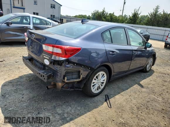 2017 Subaru Impreza Premium with VIN 4S3GKAB6XH3620168, listed as a Copart auction lot 67204615 with 146,300 mi miles and Salvage title. Bid and sale history available at DreamBid. Image 3.