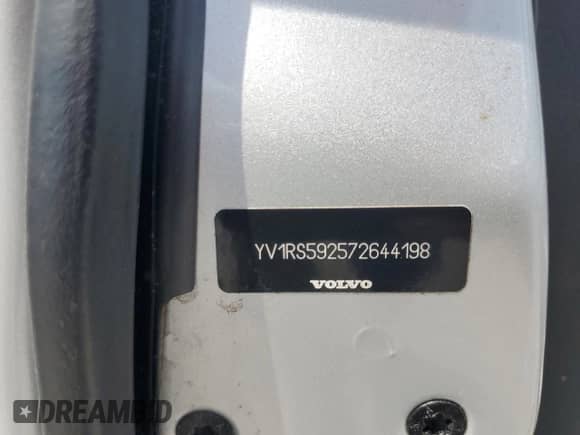 2007 Volvo S60 2.5L Turbo с VIN YV1RS592572644198, выставлен на аукционе Copart как лот 69090165 с пробегом 174 372 миль миль и Чистый • Clean title. История ставок и продаж доступна на DreamBid. Изображение 13.