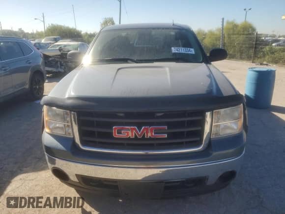 2008 GMC Sierra 1500 SL with VIN 2GTEK13C281133273, listed as a Copart auction lot 74211334 with 188,476 mi miles and Salvage title. Bid and sale history available at DreamBid. Image 5.