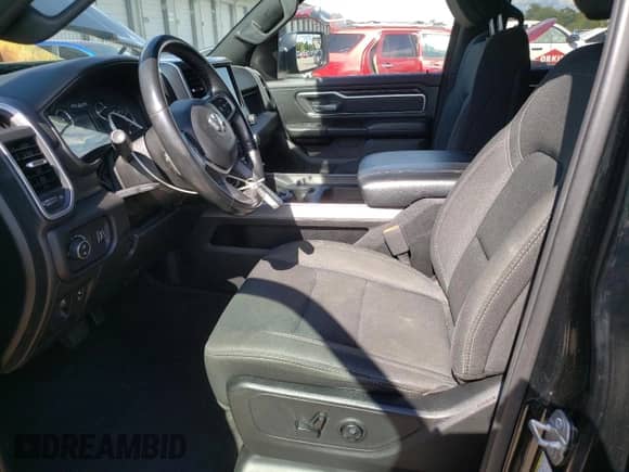 2020 Ram 1500 Big Horn with VIN 1C6SRFBT6LN217463, listed as a Copart auction lot 70120385 with 96,660 mi miles and Salvage title. Bid and sale history available at DreamBid. Image 7.