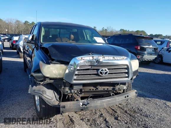 2007 Toyota Tundra Limited with VIN 5TBBV58137S461598, listed as a IAAI auction lot 41697517 with 243,772 mi miles and . Bid and sale history available at DreamBid. Image 6.