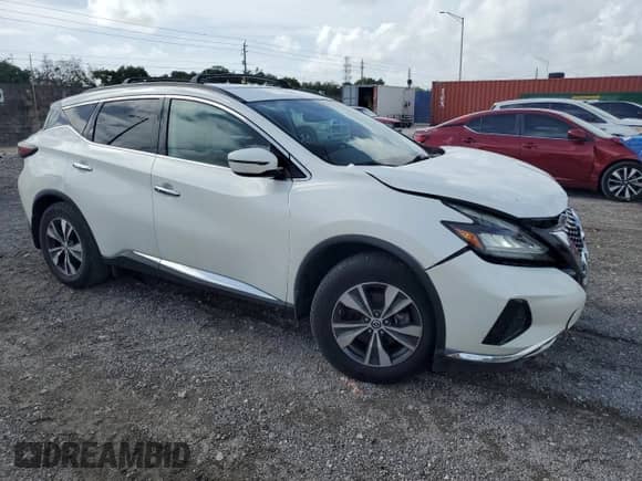 2019 Nissan Murano SV with VIN 5N1AZ2MJ5KN132214, listed as a Copart auction lot 66032765 with 29,132 mi miles and Non repairable. Bid and sale history available at DreamBid. Image 4.