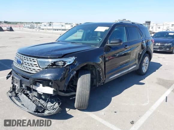 2020 Ford Explorer Limited z VIN 1FMSK8FH9LGB64241, wystawiony jako IAAI lot #43305921 z przebiegiem 62 252 mil mil oraz . Historia ofert i sprzedaży dostępna na DreamBid. Obrazek 2.