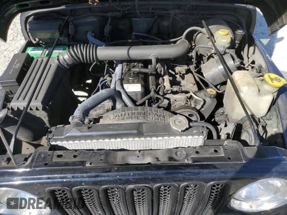 1997 Jeep Wrangler Sport with VIN 1J4FY19S0VP543158, listed as a Copart auction lot 80878565 with 301,693 mi miles and Salvage title. Bid and sale history available at DreamBid. Image 11.