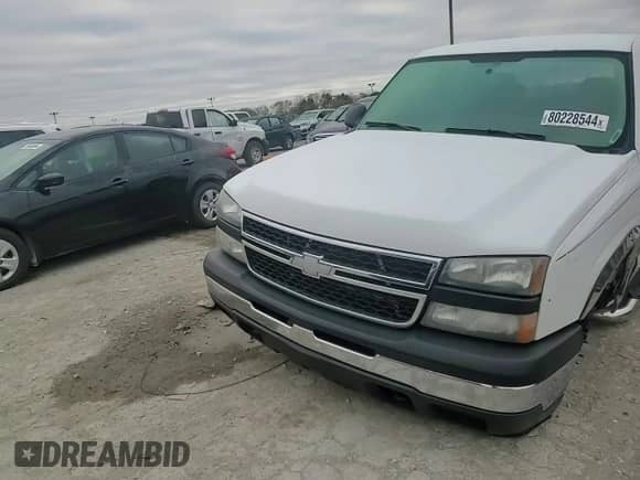 2007 Chevrolet Silverado 1500 Work Truck with VIN 1GCEC19ZX7Z177990, listed as a Copart auction lot 80228544 with 184,042 mi miles and Salvage title. Bid and sale history available at DreamBid. Image 11.