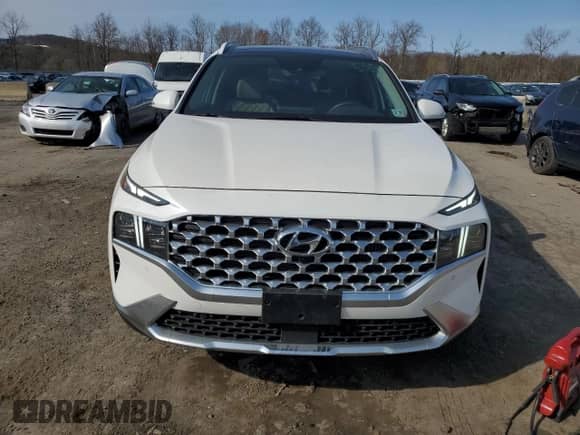 2022 Hyundai Santa Fe Limited z VIN KM8S7DA29NU043890, wystawiony jako Copart lot #53071955 z przebiegiem 13 062 mil mil oraz Szkoda całkowita • Salvage title. Historia ofert i sprzedaży dostępna na DreamBid. Obrazek 5.