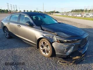 2024 Honda Accord EX-L with VIN 1HGCY2F68RA027842, listed as a IAAI auction lot 42389747 with 22,084 mi miles and . Bid and sale history available at DreamBid. Image 1.