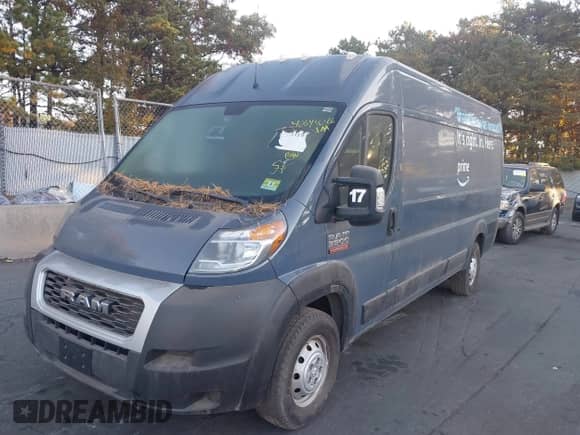 2020 Ram ProMaster Cargo с VIN 3C6URVJG9LE140647, выставлен на аукционе IAAI как лот 40644026 с пробегом 41 077 миль миль и . История ставок и продаж доступна на DreamBid. Изображение 2.