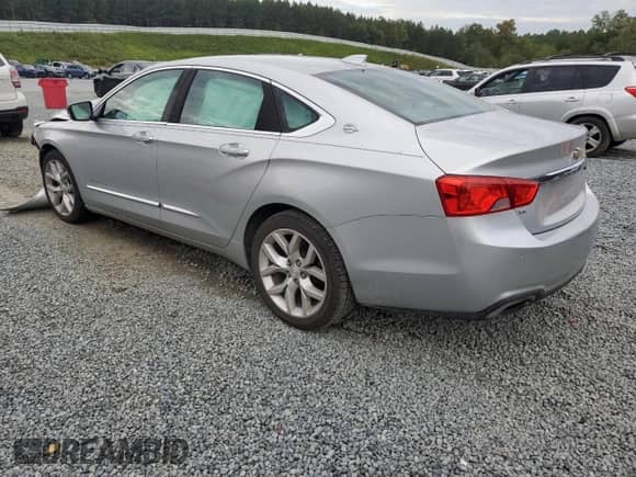 2015 Chevrolet Impala LTZ with VIN 2G1165S39F9177175, listed as a Copart auction lot 84831335 with 98,113 mi miles and Salvage title. Bid and sale history available at DreamBid. Image 2.