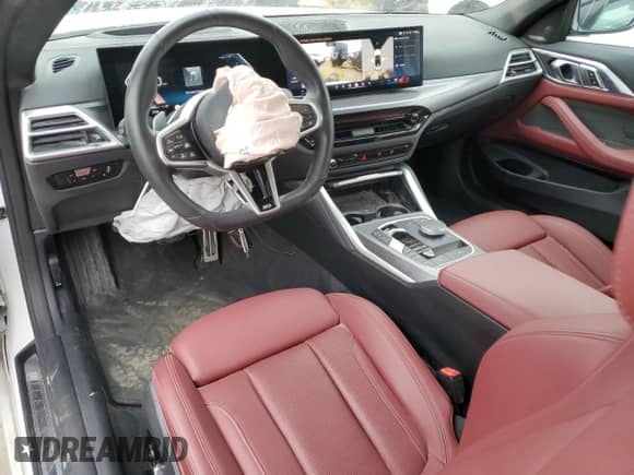 2025 BMW 4 Series 430i с VIN WBA33DB06SCS07578, выставлен на аукционе Copart как лот 50272185 с пробегом 5 169 миль миль и Списание • Salvage title. История ставок и продаж доступна на DreamBid. Изображение 8.