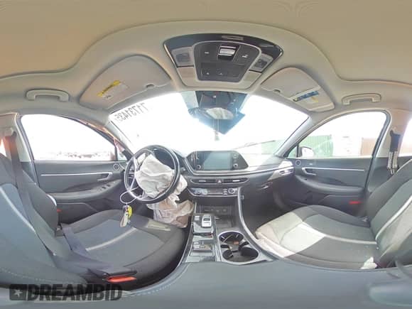 2021 Hyundai Sonata SEL с VIN 5NPEF4JA7MH125265, выставлен на аукционе Copart как лот 71731435 с пробегом Не указан миль и Списание • Salvage title. История ставок и продаж доступна на DreamBid. Изображение 14.