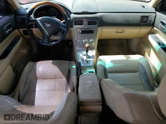 2006 Subaru Forester X L.L. Bean with VIN JF1SG67616H713927, listed as a Copart auction lot 63603695 with 237,172 mi miles and Salvage title. Bid and sale history available at DreamBid. Image 8.