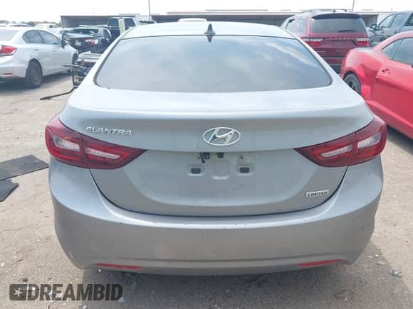 2013 Hyundai Elantra GLS with VIN KMHDH4AE0DU918854, listed as a IAAI auction lot 43033466 with 133,563 mi miles and . Bid and sale history available at DreamBid. Image 16.