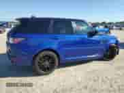 2020 Land Rover Range Rover Sport SVR with VIN SALWZ2RE2LA746158, listed as a Copart auction lot 46848485 with 15,320 mi miles and Salvage title. Bid and sale history available at DreamBid. Image 3.
