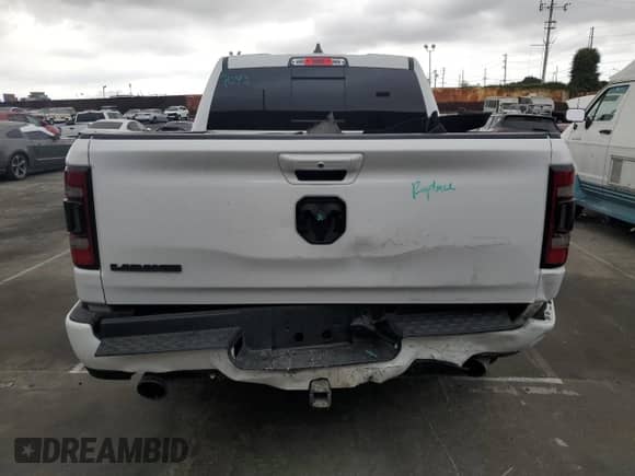 2022 Ram 1500 Laramie с VIN 1C6RREJT3NN184791, выставлен на аукционе Copart как лот 65473085 с пробегом 69 805 миль миль и Списание • Salvage title. История ставок и продаж доступна на DreamBid. Изображение 6.