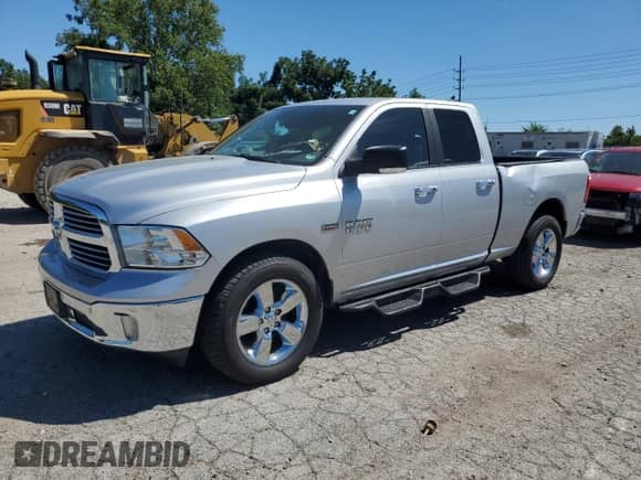 2017 Ram 1500 Big Horn with VIN 1C6RR7GT5HS770353, listed as a Copart auction lot 70193755 with 79,533 mi miles and Salvage title. Bid and sale history available at DreamBid. Image 1.
